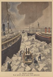 Lodowaty port w Nowym Jorku